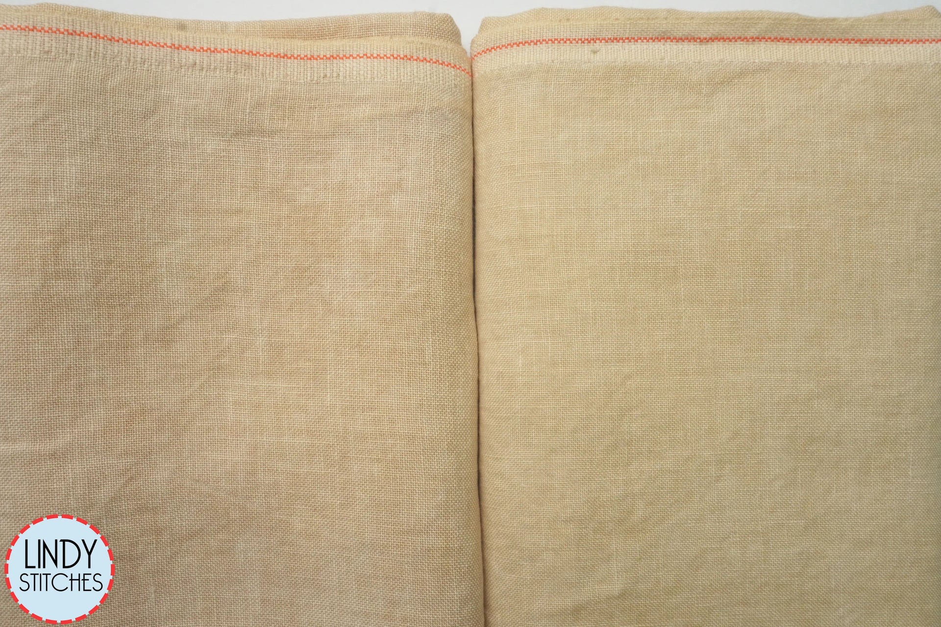 40 count PARCHMENT Newcastle Linen by Weeks Dye Works (Zweigart