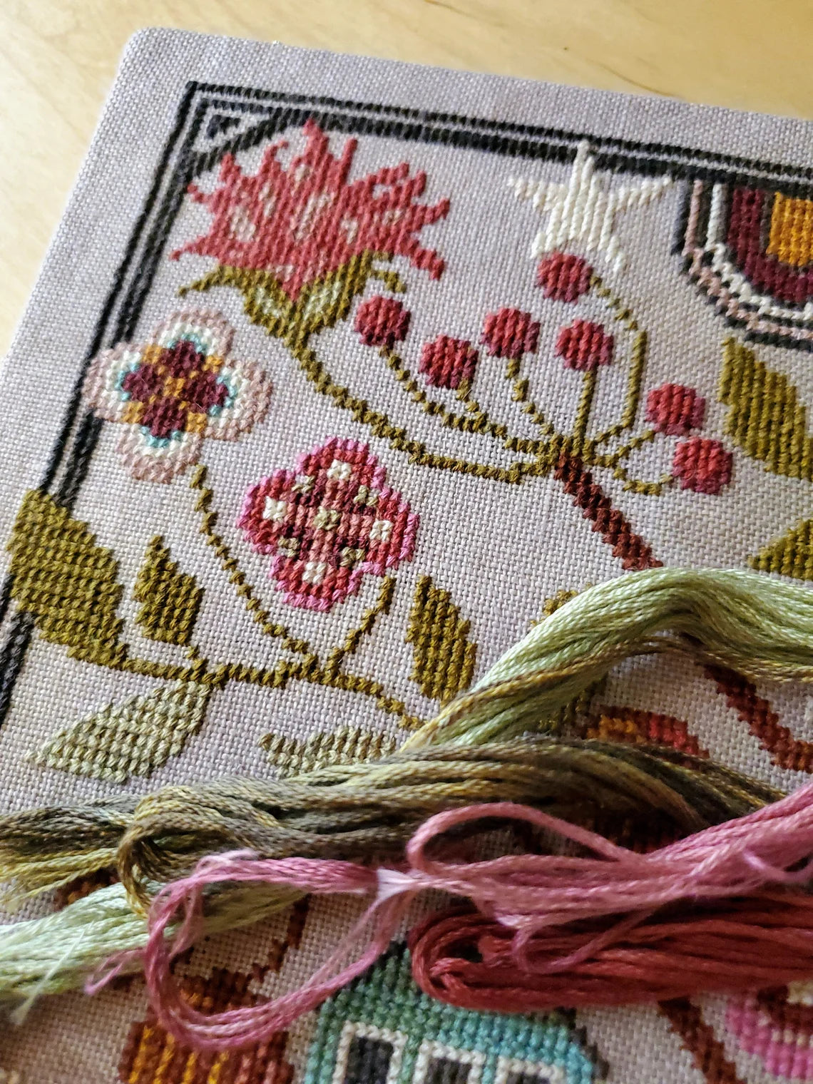 Peace Cross Stitch Pattern Physical Copy Artsy Housewife