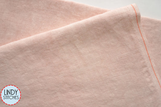 PEACH FUZZ Linen by Weeks Dye Works (Zweigart Base)