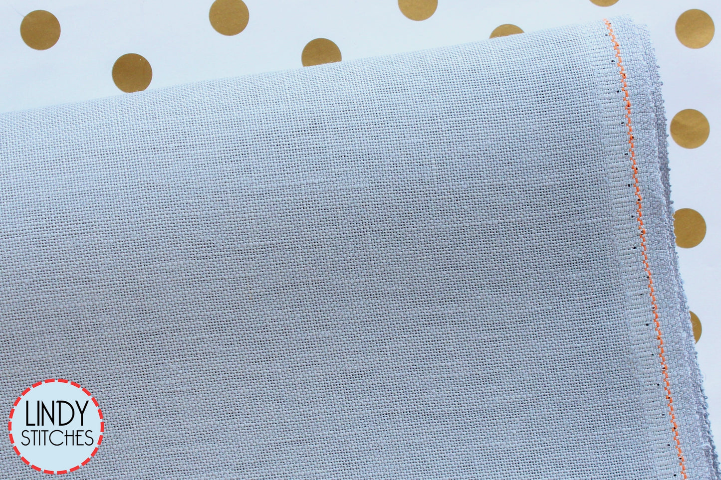 56 count Pearl Gray Kingston Linen Cross Stitch Fabric by Zweigart