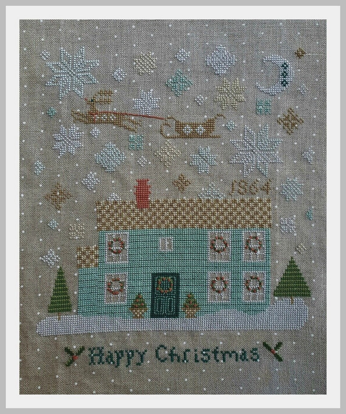 Peppermint House Cosford Rise Stitchery Cross Stitch Pattern PHYSICAL copy