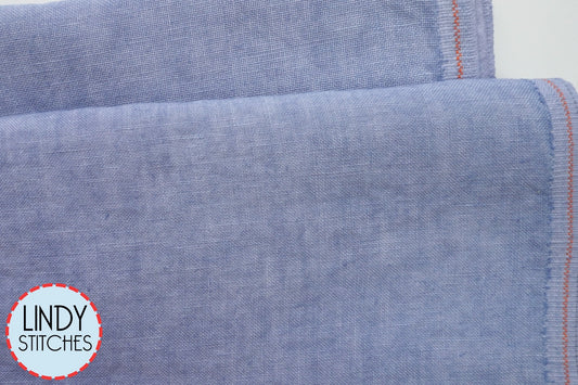 40 count PERIWINKLE Newcastle Linen by Weeks Dye Works (Zweigart Base)