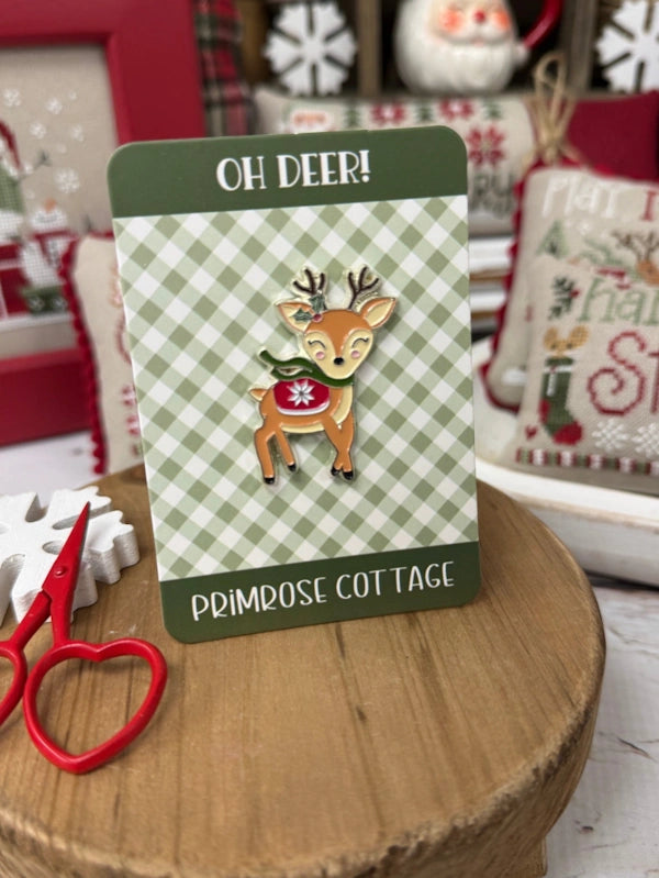 PREORDER Primrose Cottage Oh Deer NEEDLEMINDER