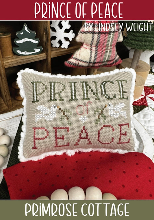 PREORDER Prince of Peace Primrose Cottage Cross Stitch Pattern