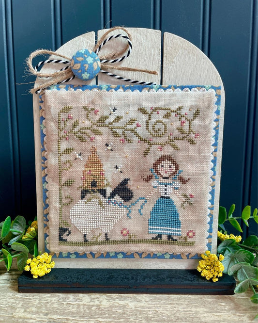 PREORDER Proper Stitcher BEE EWE Cross Stitch Pattern Nashville Market
