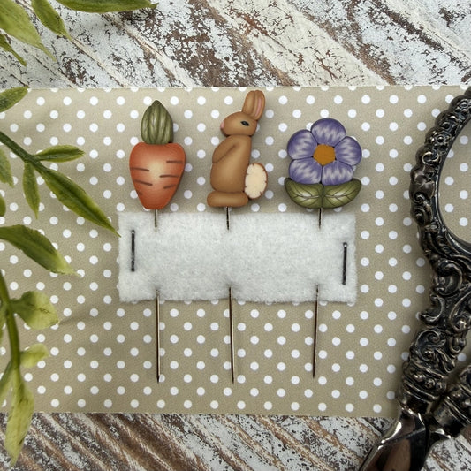 PREORDER Puntini Puntini CARROT PARTY Pins Nashville Market