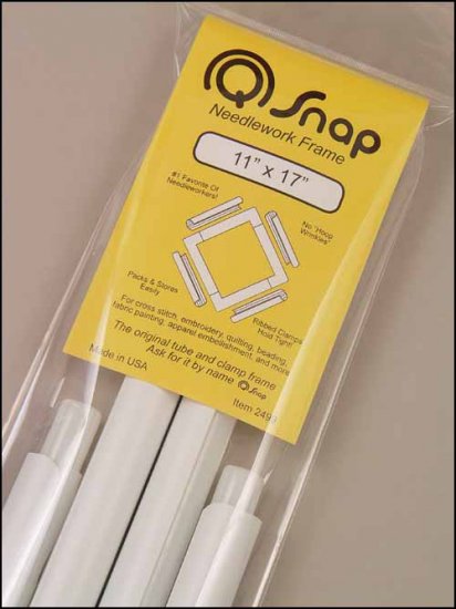 Q SNAP 11 x 17 Needlework Frame for Cross Stitch
