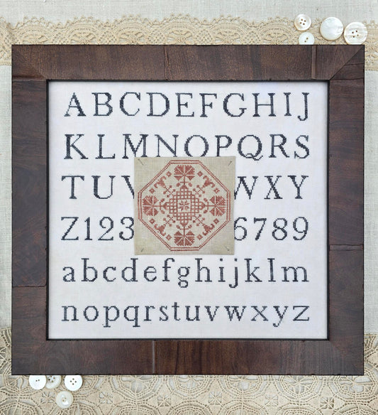 Quaker Medallion Cross Stitch Pattern by Hello from Liz Mathews Nashville Market