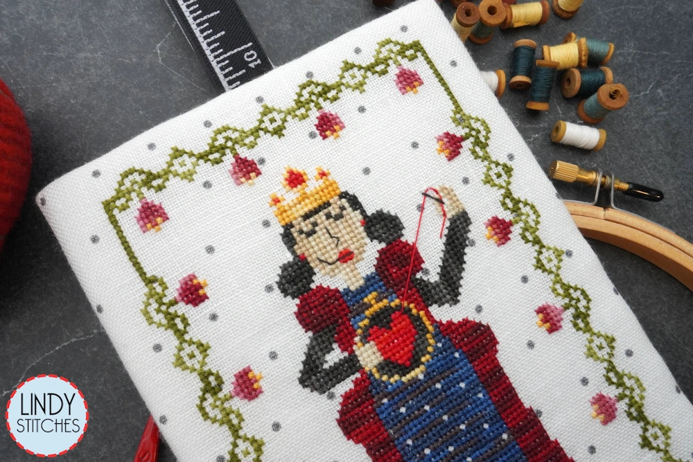 Queen of Thread Cross Stitch Pattern by Lindy Stitches