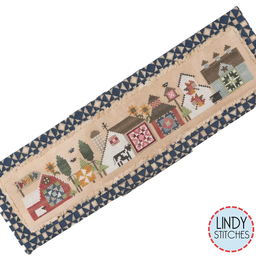 Quilted Tiny Town by Heart in Hand Cross Stitch Pattern
