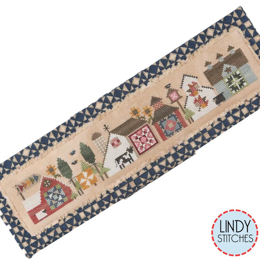 Quilted Tiny Town by Heart in Hand Cross Stitch Pattern