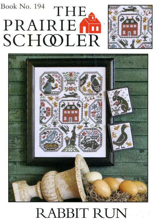 Rabbit Run The Prairie Schooler Cross Stitch Pattern #194 Physical Copy