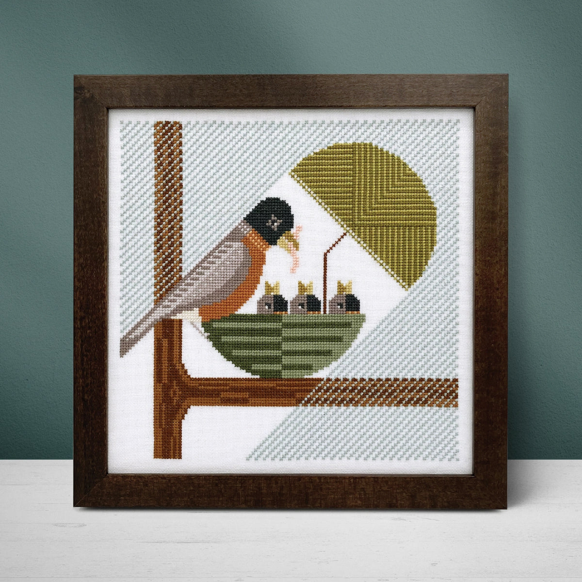 Rainy Day Cross Stitch Pattern by Boomerang Stitches
