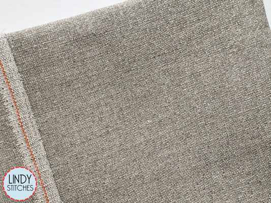 32 count Raw with SILVER SPARKLE Belfast Linen by Zweigart Cross Stitch Fabric