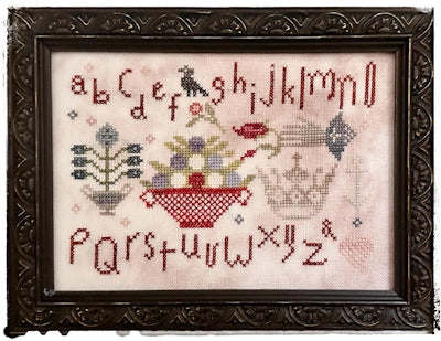 Rest In Peace Sampler cross stitch pattern by Lucy Beam Nashville Market