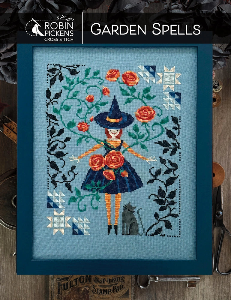 Robin Pickens GARDEN SPELLS Cross Stitch Pattern