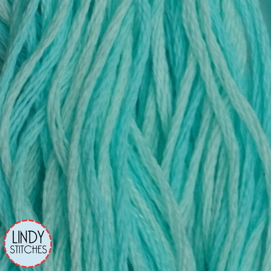 Robin's Egg Weeks Dye Works Floss Hand Dyed Cotton Skein 2129