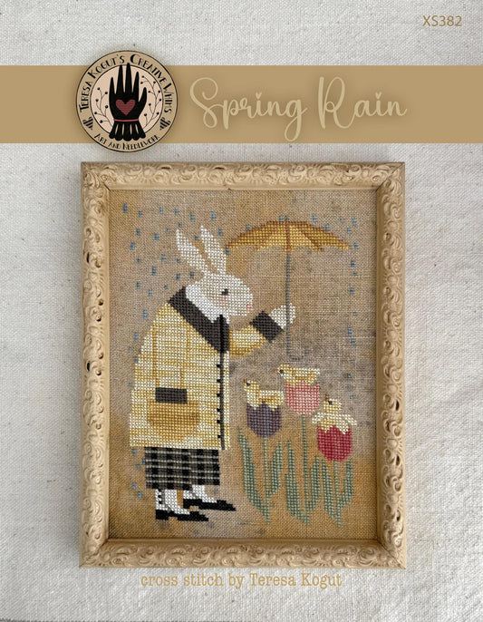 PREORDER Teresa Kogut SPRING RAIN Cross Stitch Pattern Nashville Market