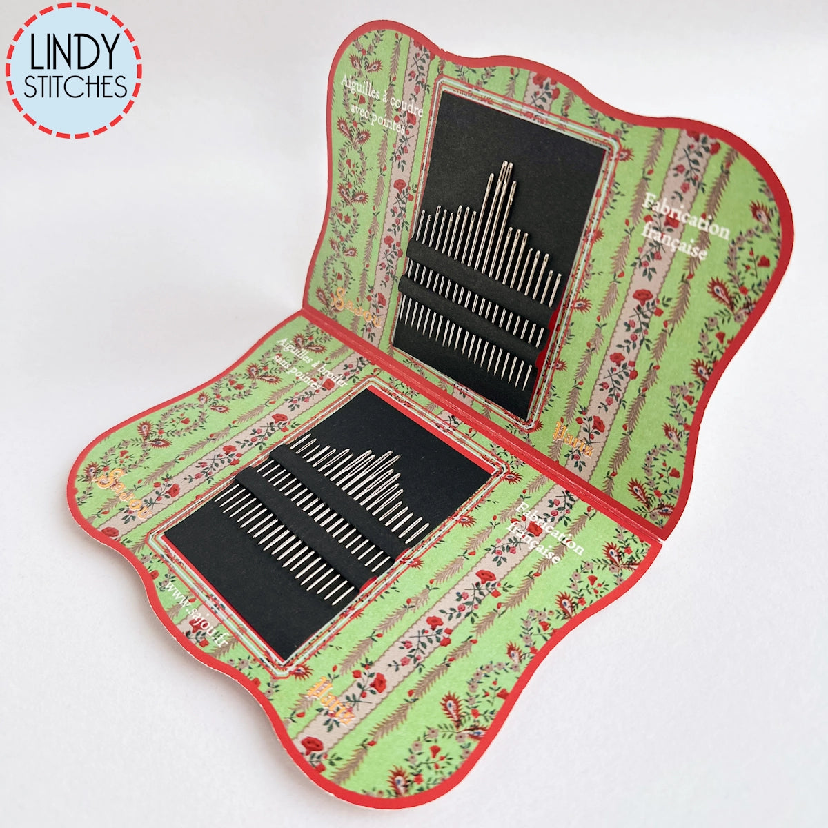 40 Piece Sajou France Needle Book Including Embroidery & Sewing Needles