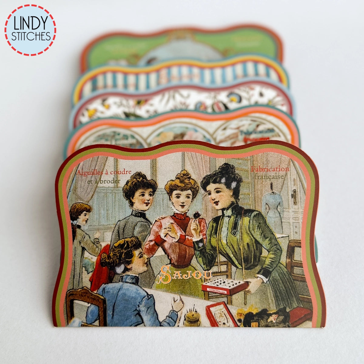 40 Piece Sajou France Needle Book Including Embroidery & Sewing Needles