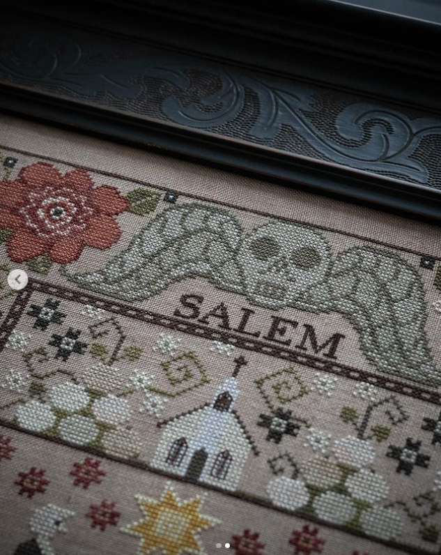 40 Count Gallows Hill Newcastle Linen by Needle & Flax Hand Dyed