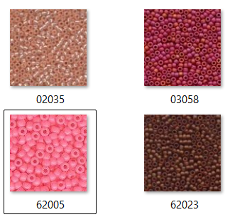 BEAD PACK for Flower Farm by JED XSTITCH