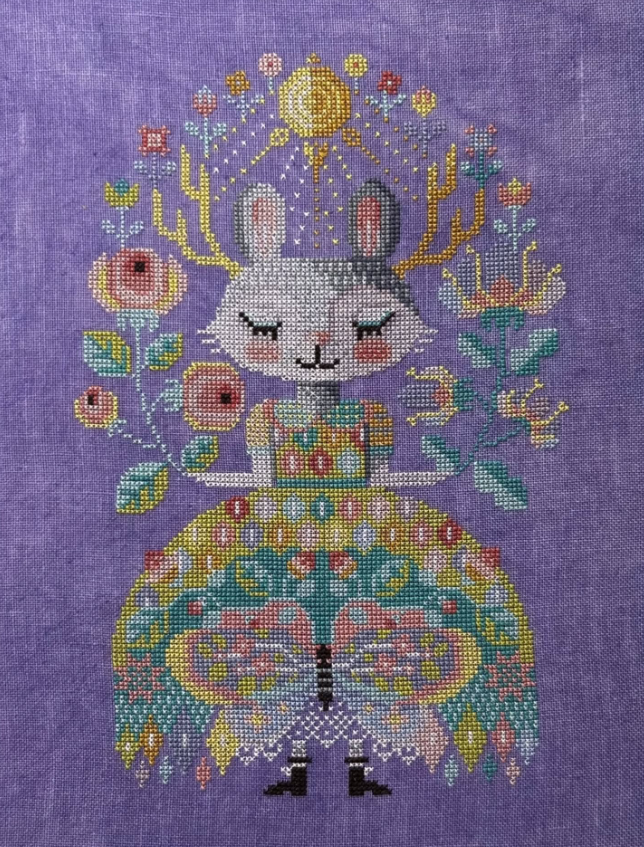 Barbara Ana JACKALOPE DREAMS Cross Stitch Pattern
