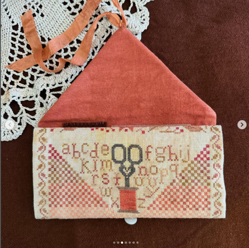 PREORDER Teresa Kogut AUTUMNAL SEWING ROLL Cross Stitch Pattern