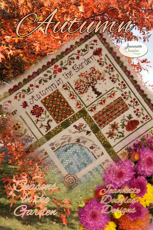 PREORDER Seasons in the Garden Series Part 2 Autumn by Jeannette Douglas Designs