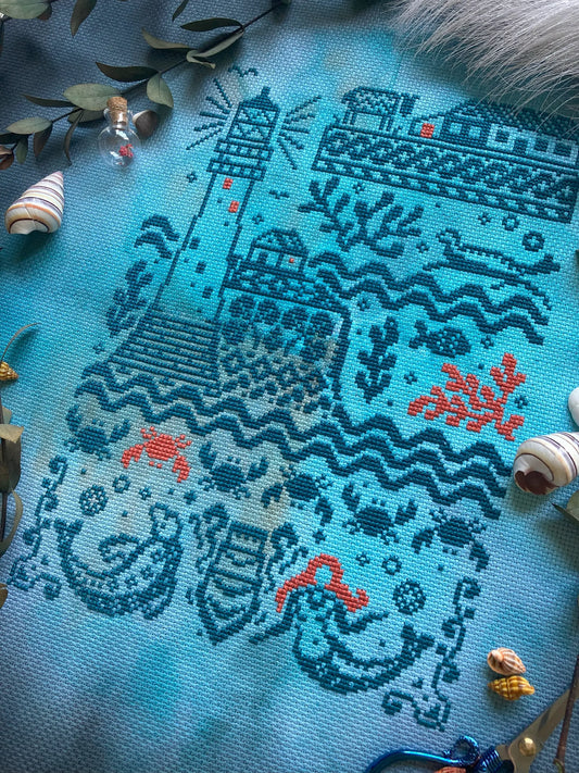 PREORDER Quaternion Creations SELKIE Cross Stitch Pattern