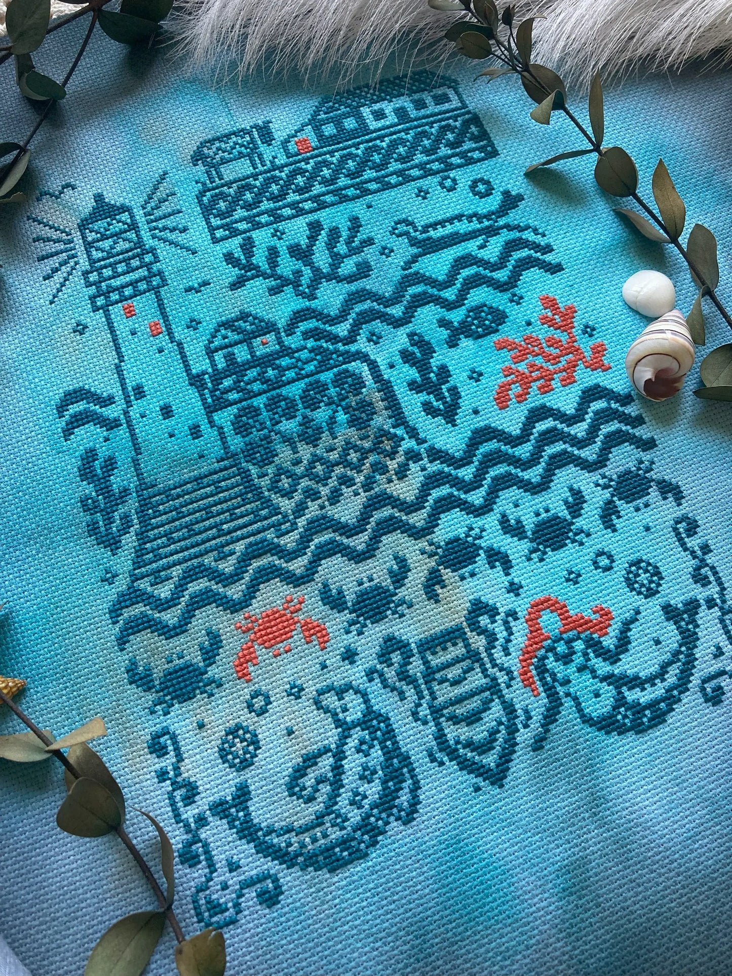 Quaternion Creations SELKIE Cross Stitch Pattern