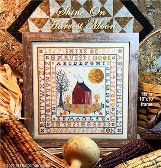 Shine on Harvest Moon Cross Stitch Pattern by Calico Confectionery