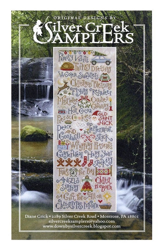 My Christmas List Cross Stitch Pattern by Silver Creek Samplers
