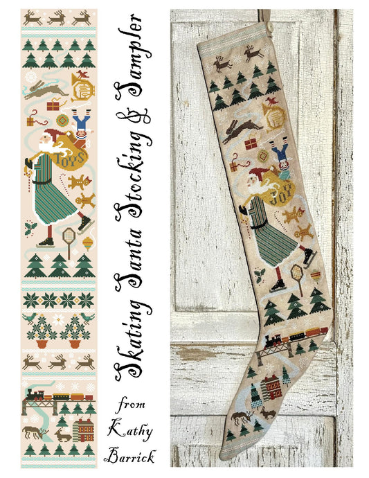 Noah's Stocking & Sampler Carriage House Samplings Cross Stitch Pattern