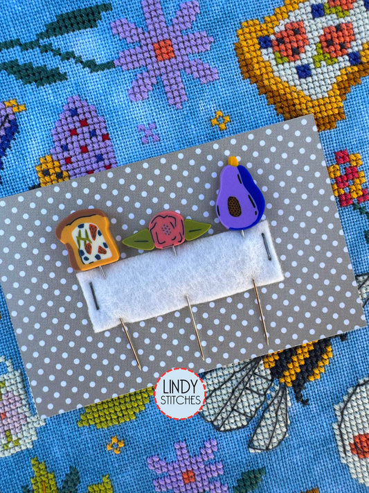 AVOCADO TOAST PINS by Puntini Puntini Spring Mingle