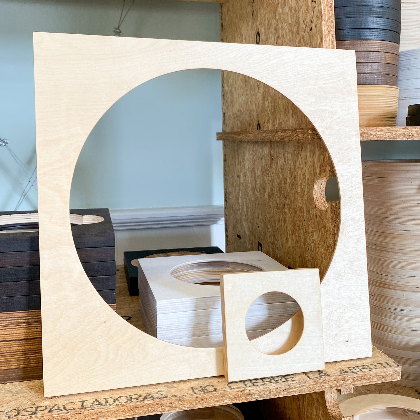 Wooden Square Frames for Embroidery Hoops