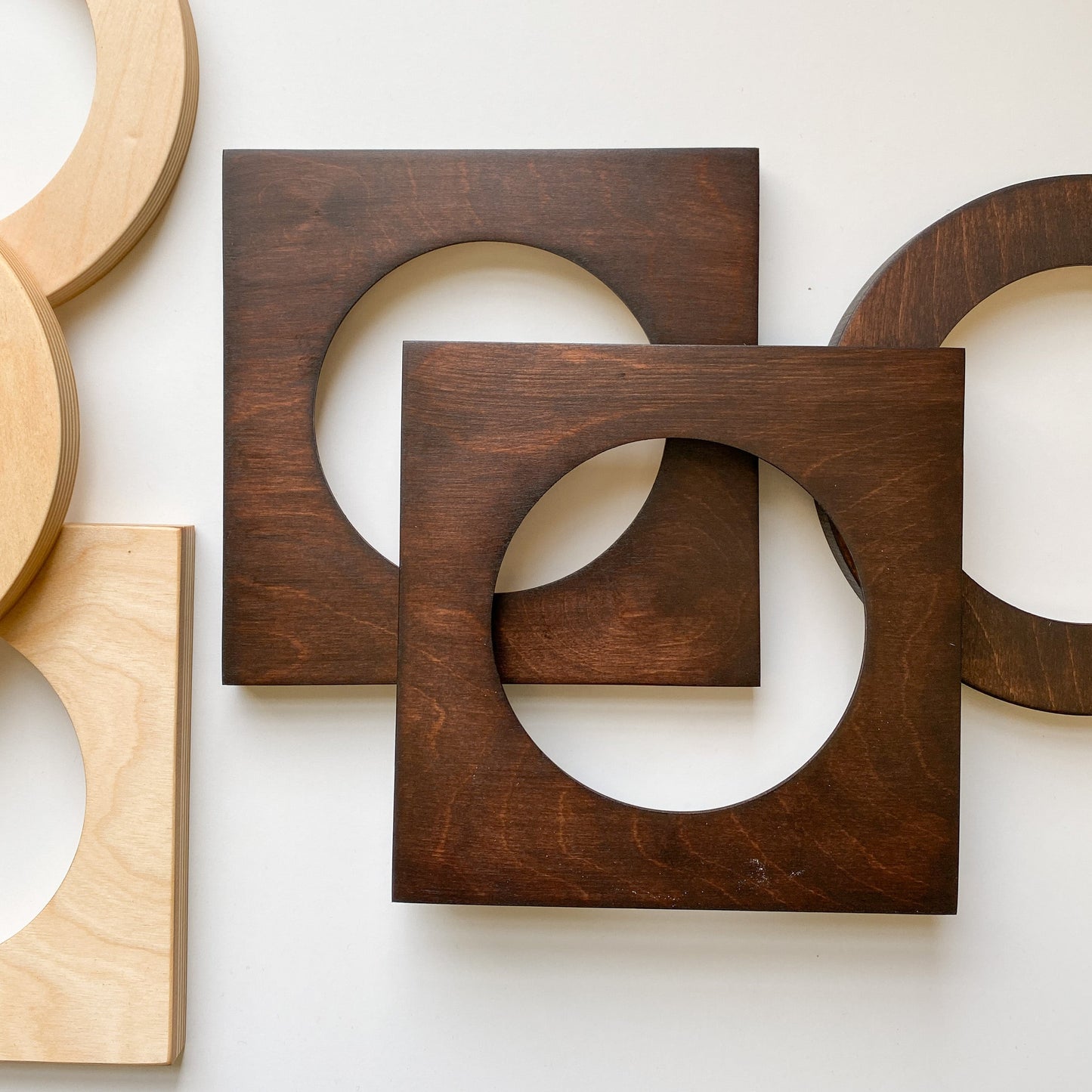 Wooden Square Frames for Embroidery Hoops