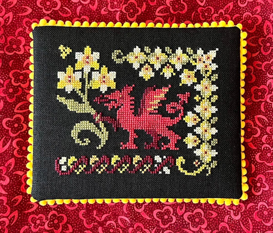 St. David's Dragon by Ink Circles Cross Stitch Pattern Nashville Market