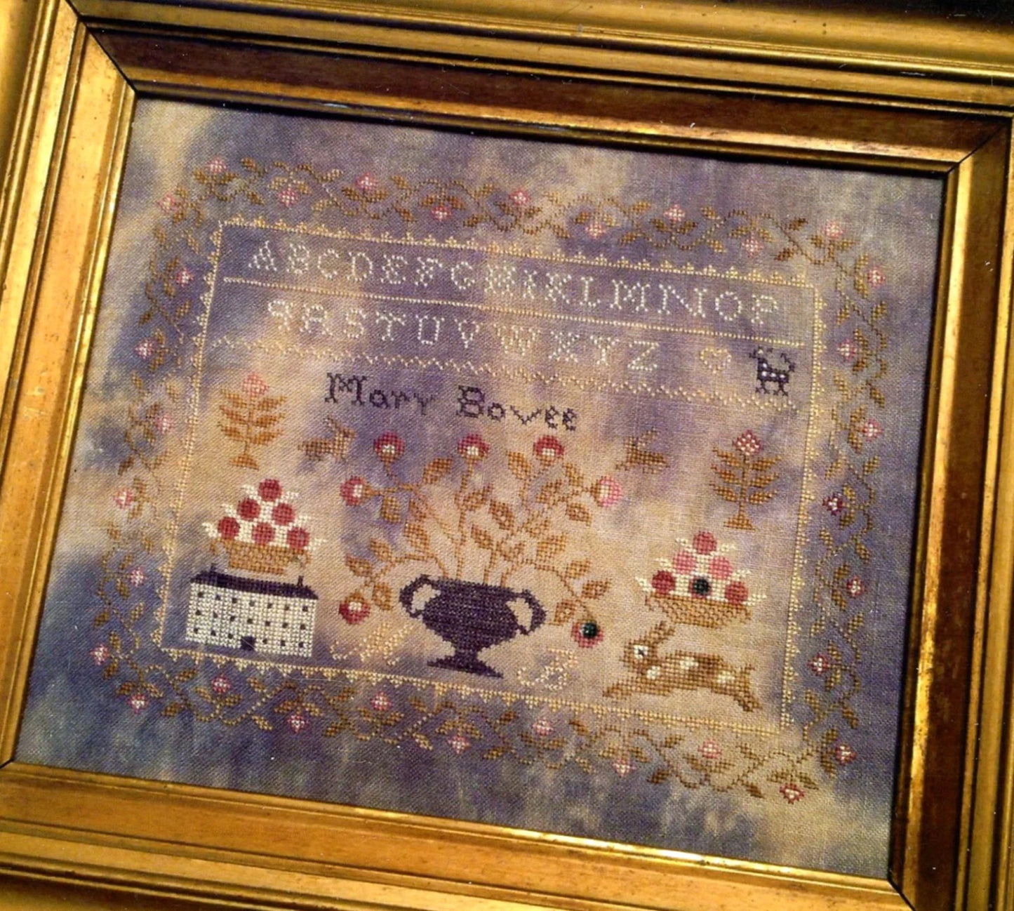 Mary Bovee Sampler Stacy Nash Cross Stitch Pattern