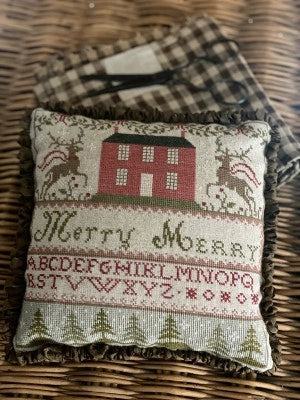 Stacy Nash Merry Merry Pinkeep Cross Stitch Pattern