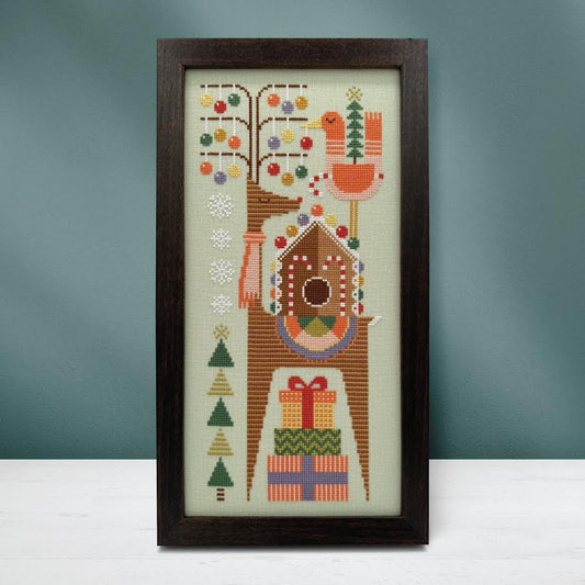 PREORDER Boomerang Stitches SUGARPLUM STAG Cross Stitch Pattern