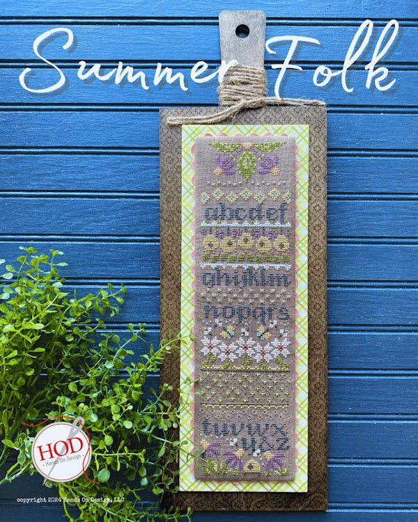 Summer Folk Hands on Design Cross Stitch Pattern