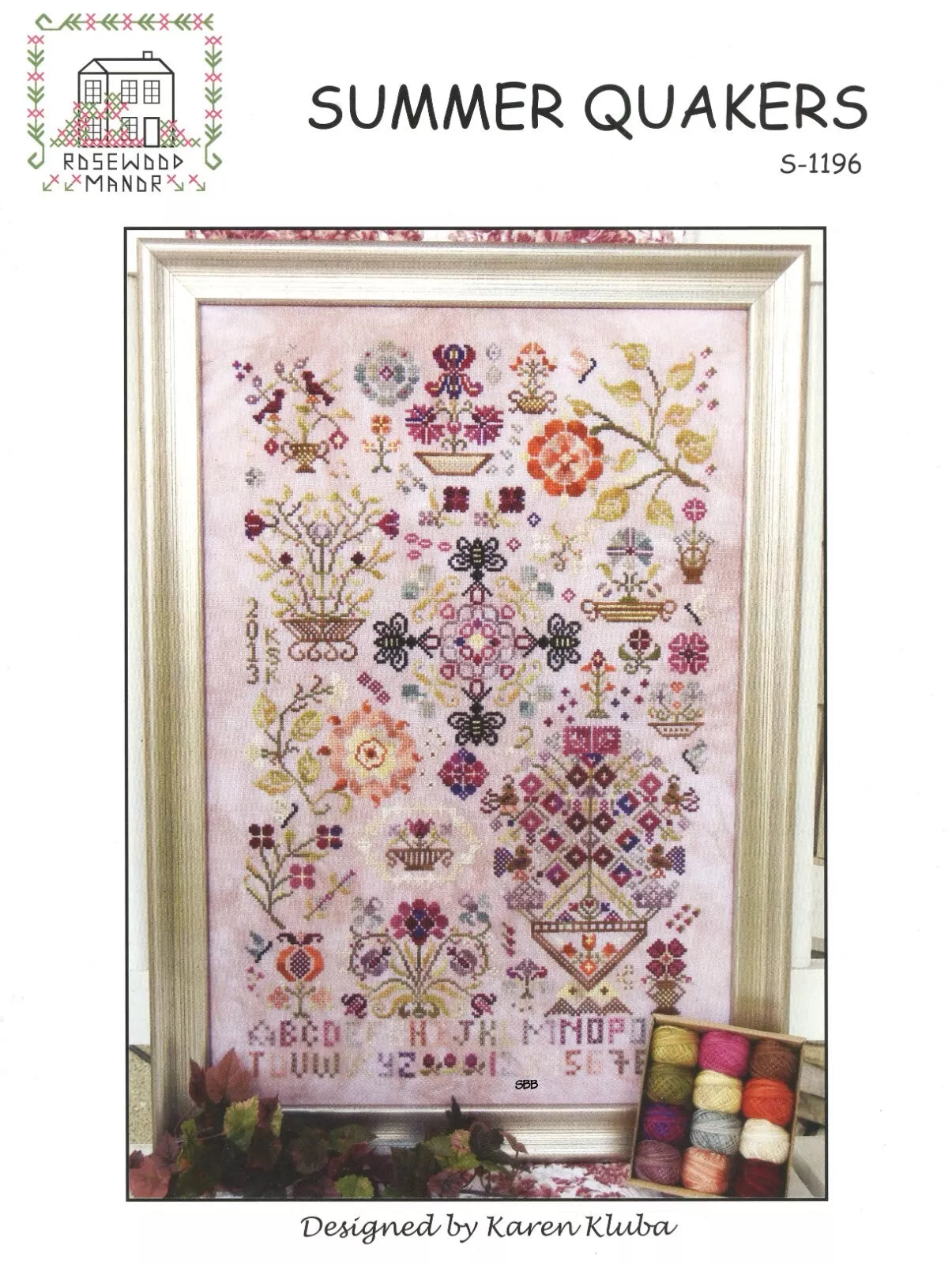 Summer Quakers Cross Stitch Pattern by Rosewood Manor