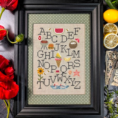 Summer Sampler cross stitch pattern by Puntini Puntini Nashville Market