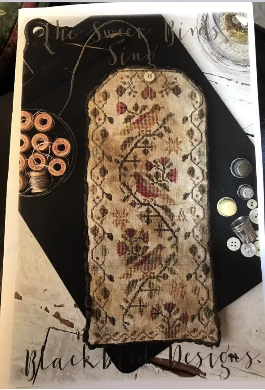 Sweet Bird Sings Cross Stitch by Blackbird Designs Nashville Market