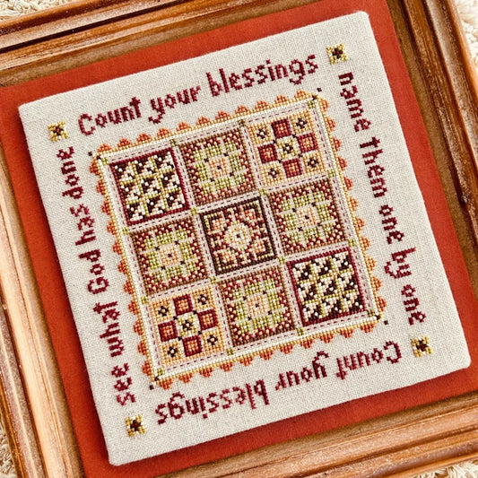 PREORDER Sweet Wing Studio Count Your Blessings Cross Stitch Pattern