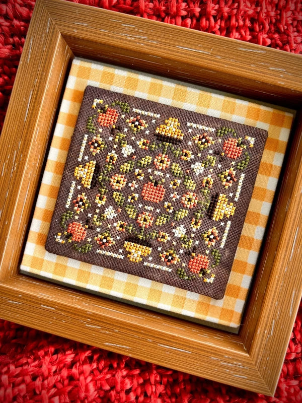 PREORDER Sweet Wing Studio Petite Pumpkin Potpourri Cross Stitch Pattern
