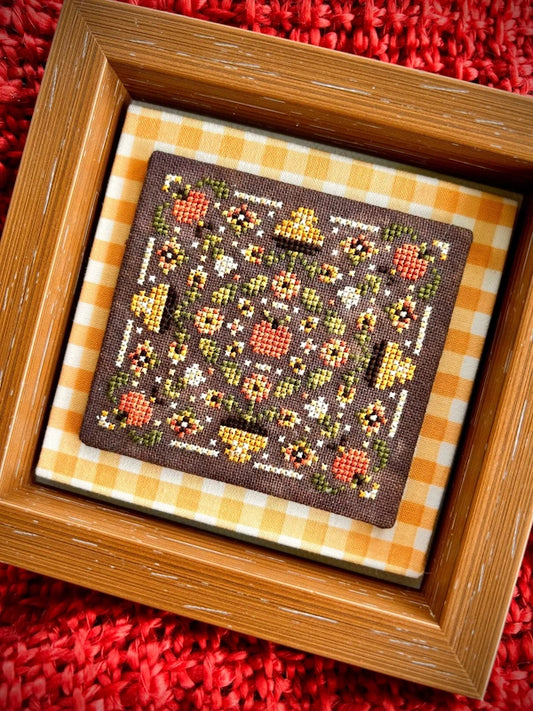 PREORDER Sweet Wing Studio Petite Pumpkin Potpourri Cross Stitch Pattern