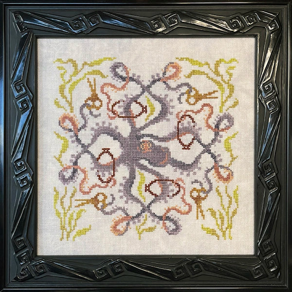PREORDER Swimming with Scissors by Ink Circles Cross Stitch Pattern Nashville Market