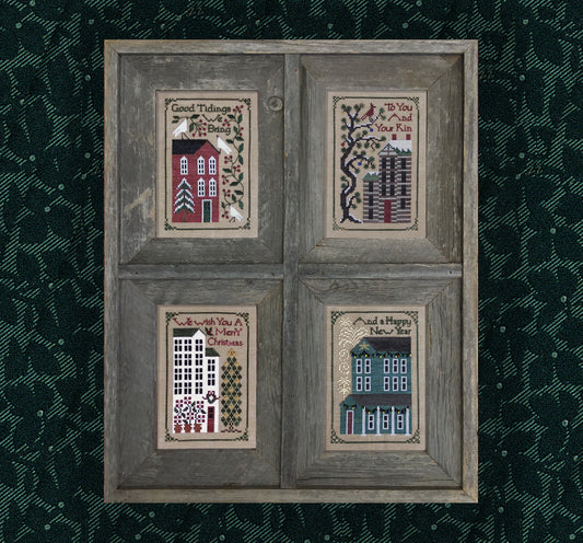 Christmas Cards Cross Stitch Pattern by The Drawn Thread